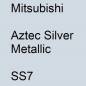 Preview: Mitsubishi, Aztec Silver Metallic, SS7.